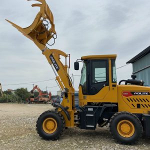 Máy xúc lật kẹp gỗ Aolite 930