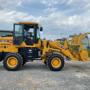 Máy xúc lật kẹp gỗ Aolite 939