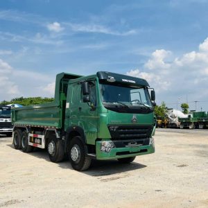 Xe ben HOWO V7G 8x4 Thùng Đúc