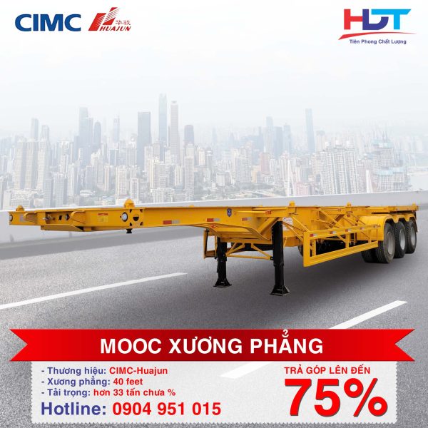 Mooc Xương CIMC 40 feet