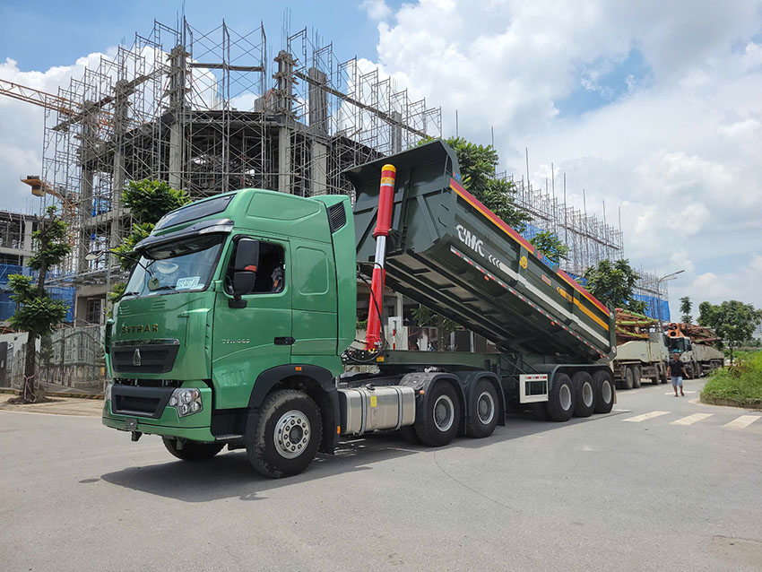 đầu kéo mooc ben