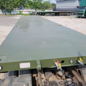 Alternative view of Mooc sàn 40 feet CIMC Huajun lốp có săm - Vận tải hàng nặng hiệu quả