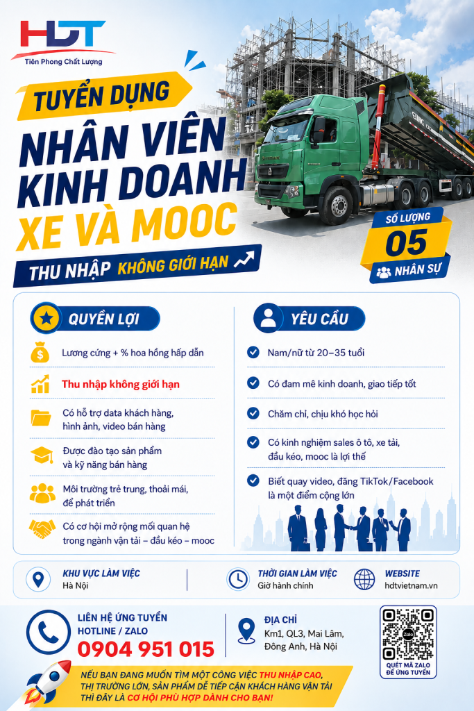 Tuyển dụng nhân viên kinh doanh